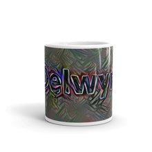 Load image into Gallery viewer, Delwyn Mug Dark Rainbow 10oz front view