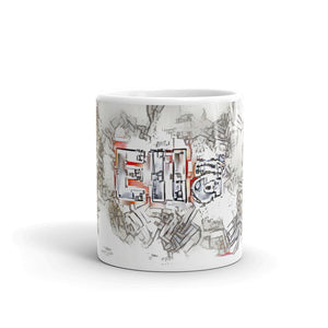 Ella Mug Frozen City 10oz front view