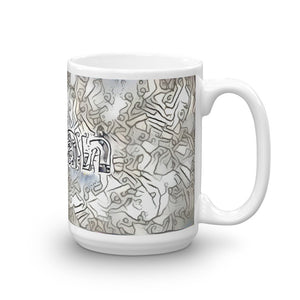 Arian Mug Perplexed Spirit 15oz left view