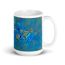 Load image into Gallery viewer, Olafur Mug Night Surfing 15oz left view