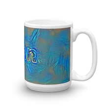 Load image into Gallery viewer, John Mug Night Surfing 15oz left view