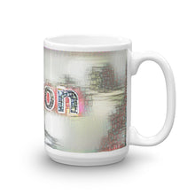 Load image into Gallery viewer, Aaron Mug Ink City Dream 15oz left view