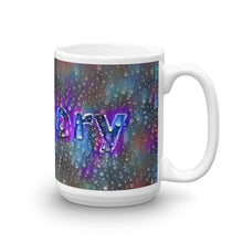 Load image into Gallery viewer, Marjory Mug Wounded Pluviophile 15oz left view