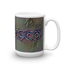 Load image into Gallery viewer, Francisco Mug Dark Rainbow 15oz left view