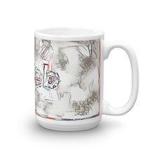 Load image into Gallery viewer, Caleb Mug Frozen City 15oz left view