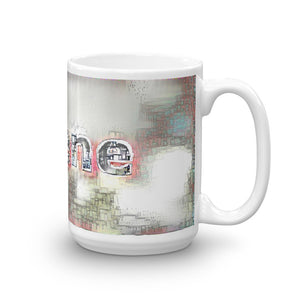 Jolene Mug Ink City Dream 15oz left view