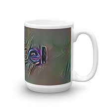 Load image into Gallery viewer, Isobel Mug Dark Rainbow 15oz left view