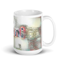 Load image into Gallery viewer, Alani Mug Ink City Dream 15oz left view
