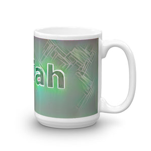 Josiah Mug Nuclear Lemonade 15oz left view
