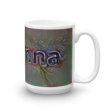 Load image into Gallery viewer, Johanna Mug Dark Rainbow 15oz left view