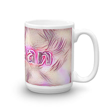 Load image into Gallery viewer, Ishaan Mug Innocuous Tenderness 15oz left view