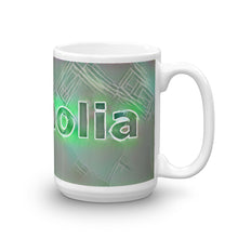 Load image into Gallery viewer, Magnolia Mug Nuclear Lemonade 15oz left view