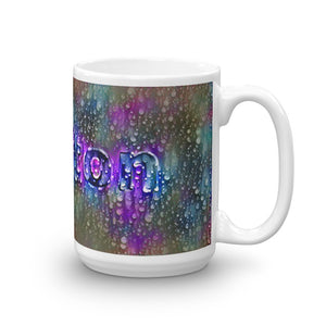 Brixton Mug Wounded Pluviophile 15oz left view