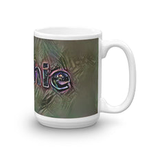 Load image into Gallery viewer, Sophie Mug Dark Rainbow 15oz left view