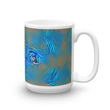 Load image into Gallery viewer, Bella Mug Night Surfing 15oz left view