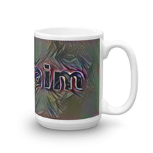 Load image into Gallery viewer, Ephraim Mug Dark Rainbow 15oz left view