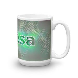 Teresa Mug Nuclear Lemonade 15oz left view