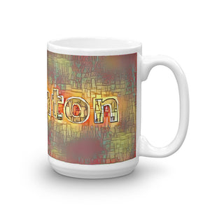 Leighton Mug Transdimensional Caveman 15oz left view