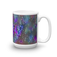 Load image into Gallery viewer, Patsy Mug Wounded Pluviophile 15oz left view