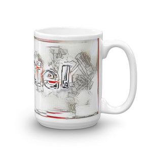Castiel Mug Frozen City 15oz left view
