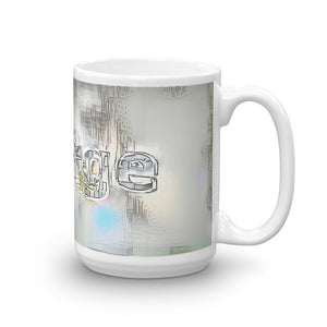 George Mug Victorian Fission 15oz left view