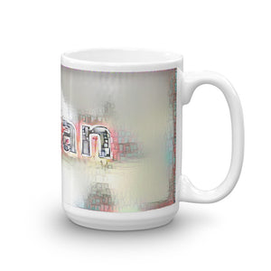 Logan Mug Ink City Dream 15oz left view