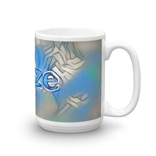 Load image into Gallery viewer, Blaze Mug Liquescent Icecap 15oz left view
