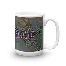 Load image into Gallery viewer, Vincent Mug Dark Rainbow 15oz left view