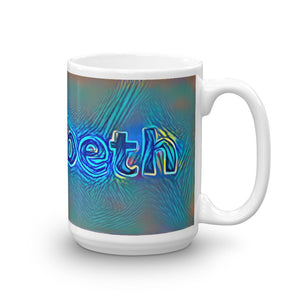 Elizabeth Mug Night Surfing 15oz left view