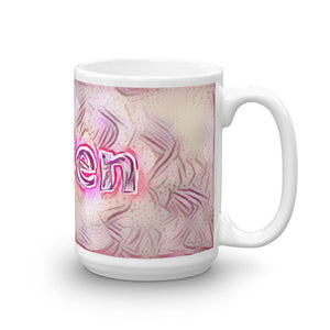 Raven Mug Innocuous Tenderness 15oz left view