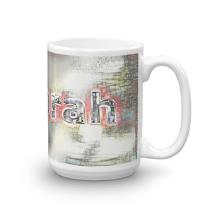 Deborah Mug Ink City Dream 15oz left view