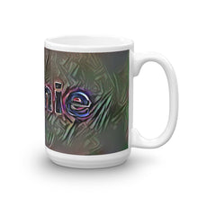 Load image into Gallery viewer, Leonie Mug Dark Rainbow 15oz left view