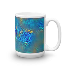 Load image into Gallery viewer, Landry Mug Night Surfing 15oz left view