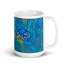 Load image into Gallery viewer, Aimee Mug Night Surfing 15oz left view