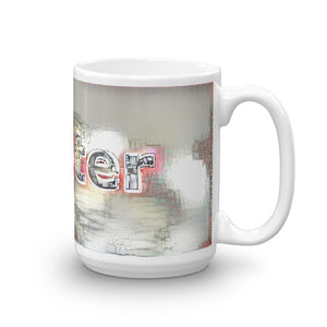 Hunter Mug Ink City Dream 15oz left view