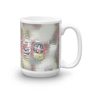George Mug Ink City Dream 15oz left view