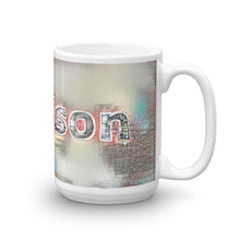 Load image into Gallery viewer, Madison Mug Ink City Dream 15oz left view