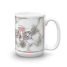 Load image into Gallery viewer, Alessia Mug Frozen City 15oz left view