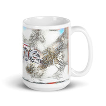 Load image into Gallery viewer, Aline Mug Frozen City 15oz left view
