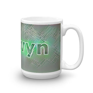 Raewyn Mug Nuclear Lemonade 15oz left view