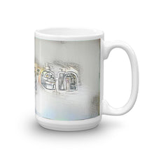 Load image into Gallery viewer, Nguyen Mug Victorian Fission 15oz left view