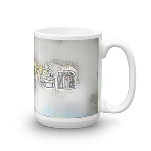 Nguyen Mug Victorian Fission 15oz left view