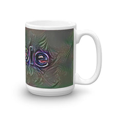 Load image into Gallery viewer, Nicole Mug Dark Rainbow 15oz left view