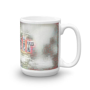 Yahir Mug Ink City Dream 15oz left view