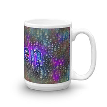 Load image into Gallery viewer, Aiden Mug Wounded Pluviophile 15oz left view