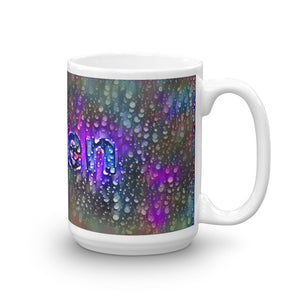 Aiden Mug Wounded Pluviophile 15oz left view