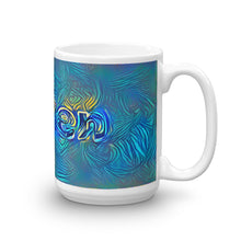Load image into Gallery viewer, Adrien Mug Night Surfing 15oz left view
