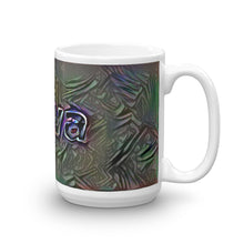 Load image into Gallery viewer, Nova Mug Dark Rainbow 15oz left view