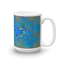 Load image into Gallery viewer, Evelyn Mug Night Surfing 15oz left view