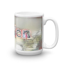 Load image into Gallery viewer, Jayden Mug Ink City Dream 15oz left view